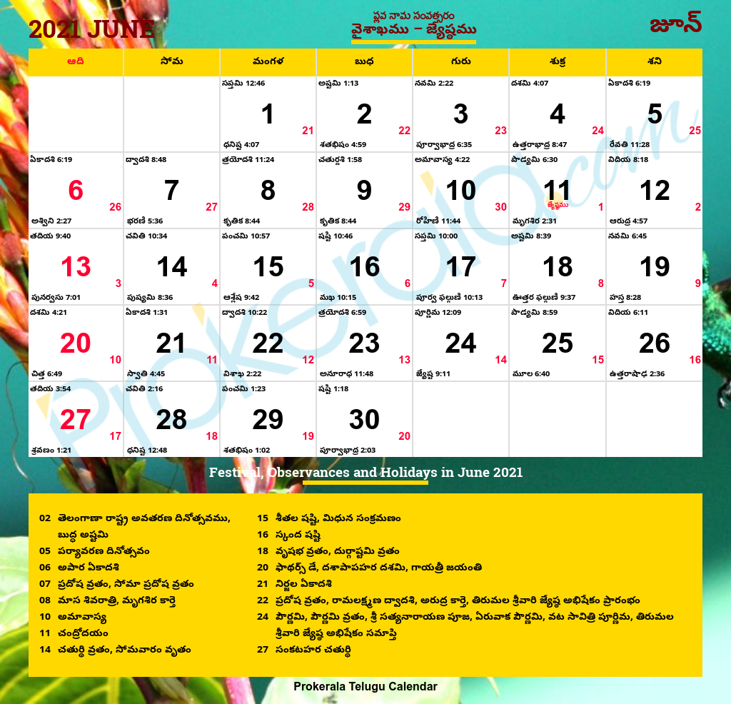 Hindu Calendar 2022 Pdf