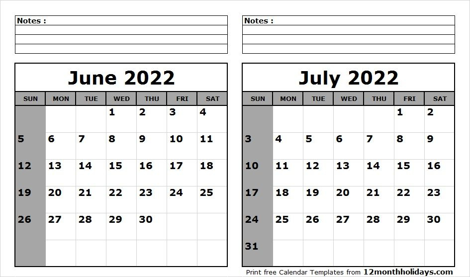 Hjuly 2022 Calendar | January Calendar 2022
