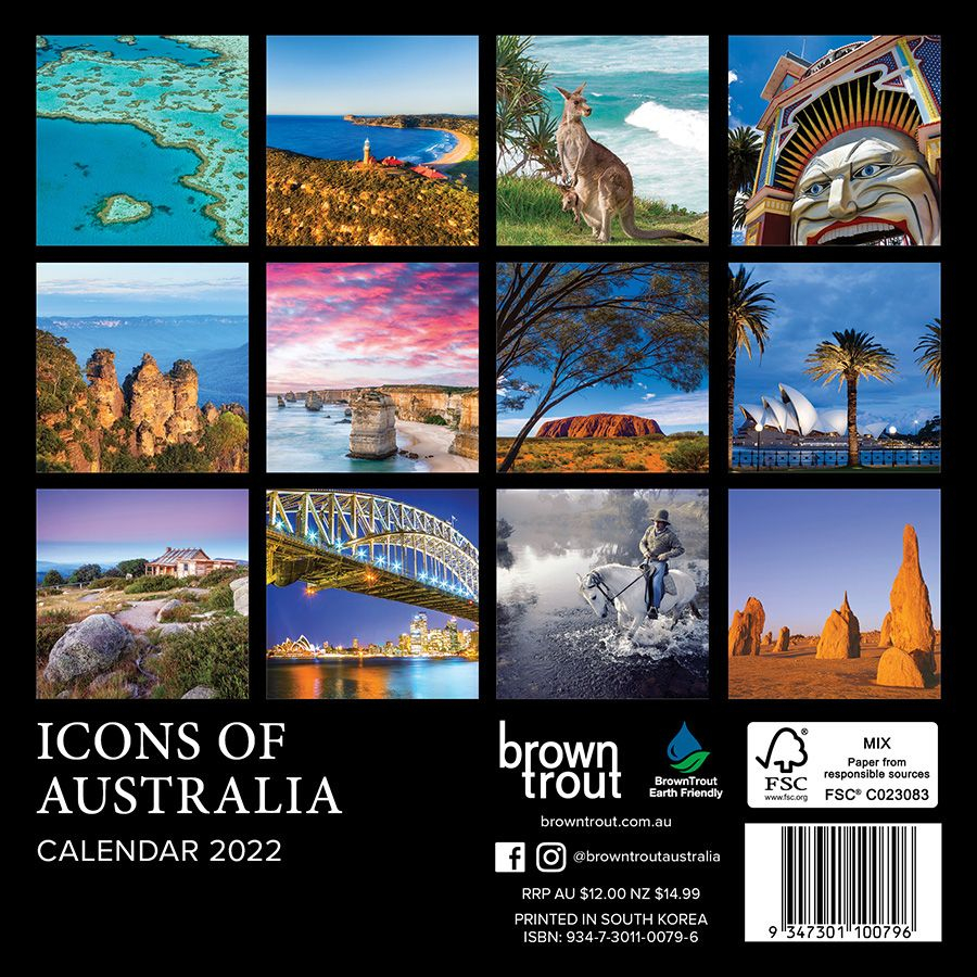 Icons Of Australia 2022 Mini - Browntrout