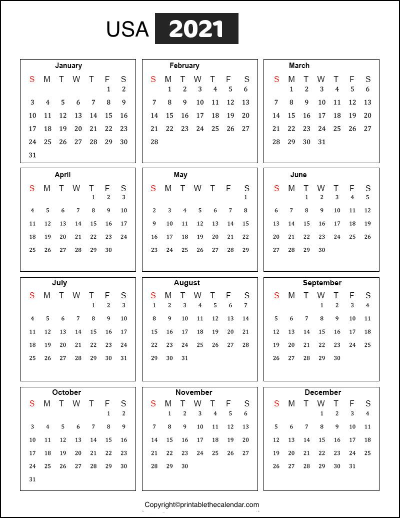 Important Inspiration Printable Calendar 2022 With Us Holidays