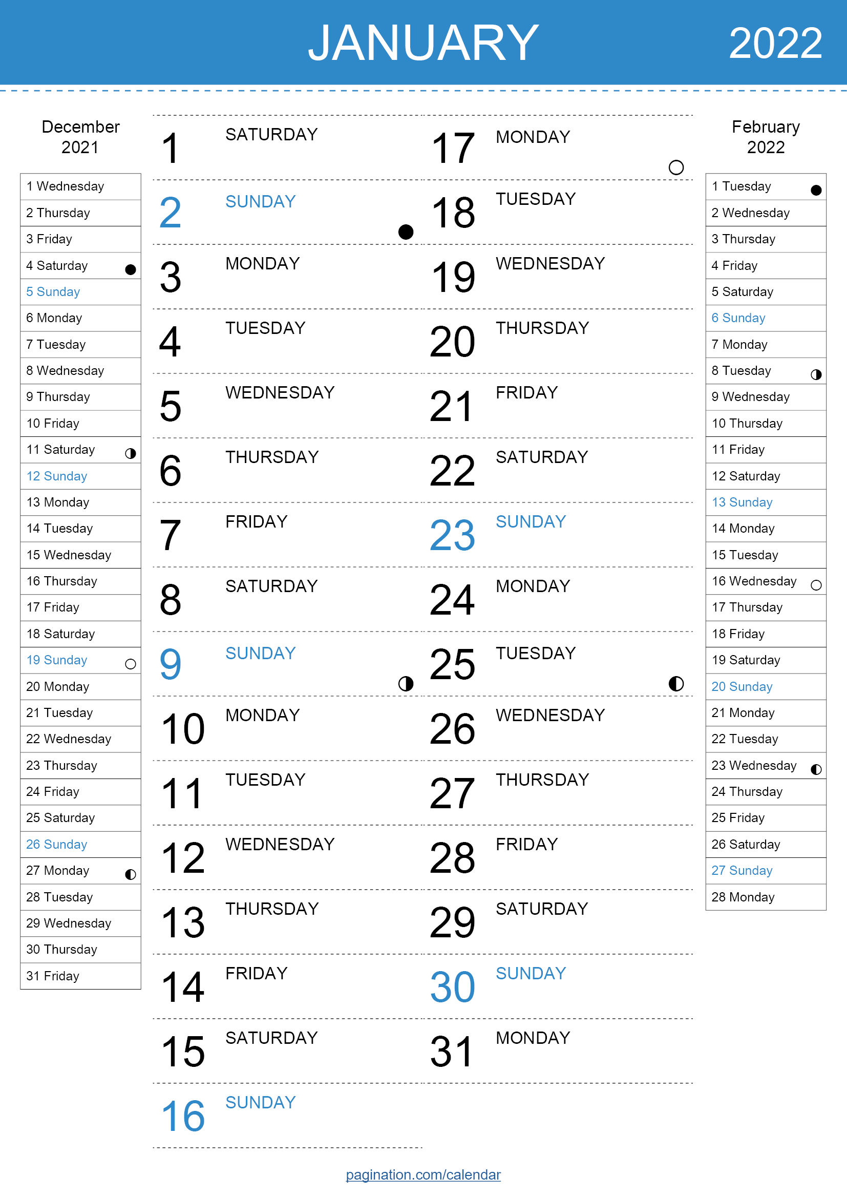 Indesign Calendar - New Zealand Holidays - Monday