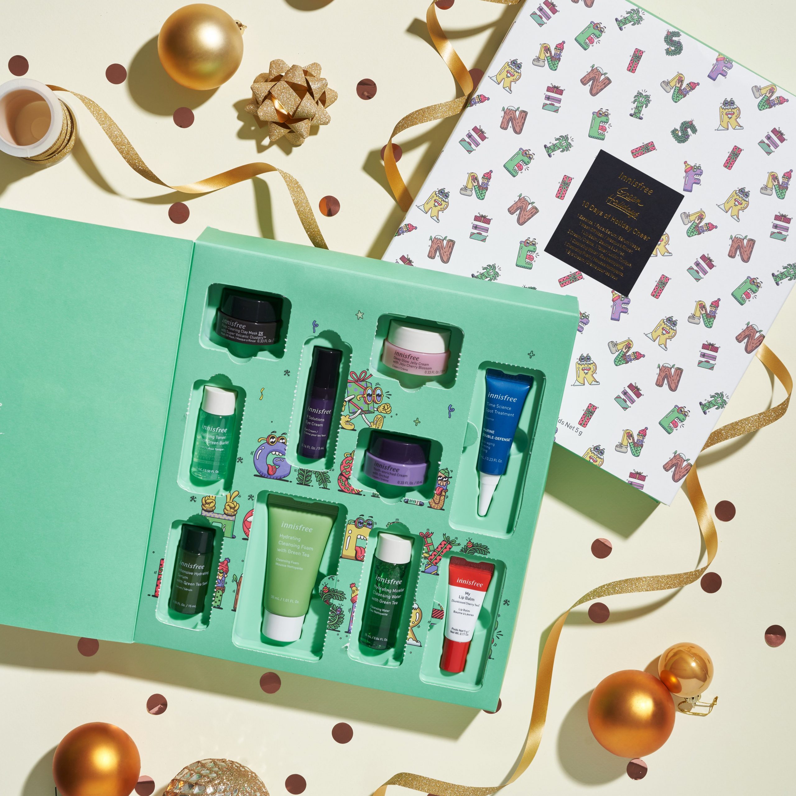 Innisfree + 10 Days Of Holiday Cheer Advent Calendar