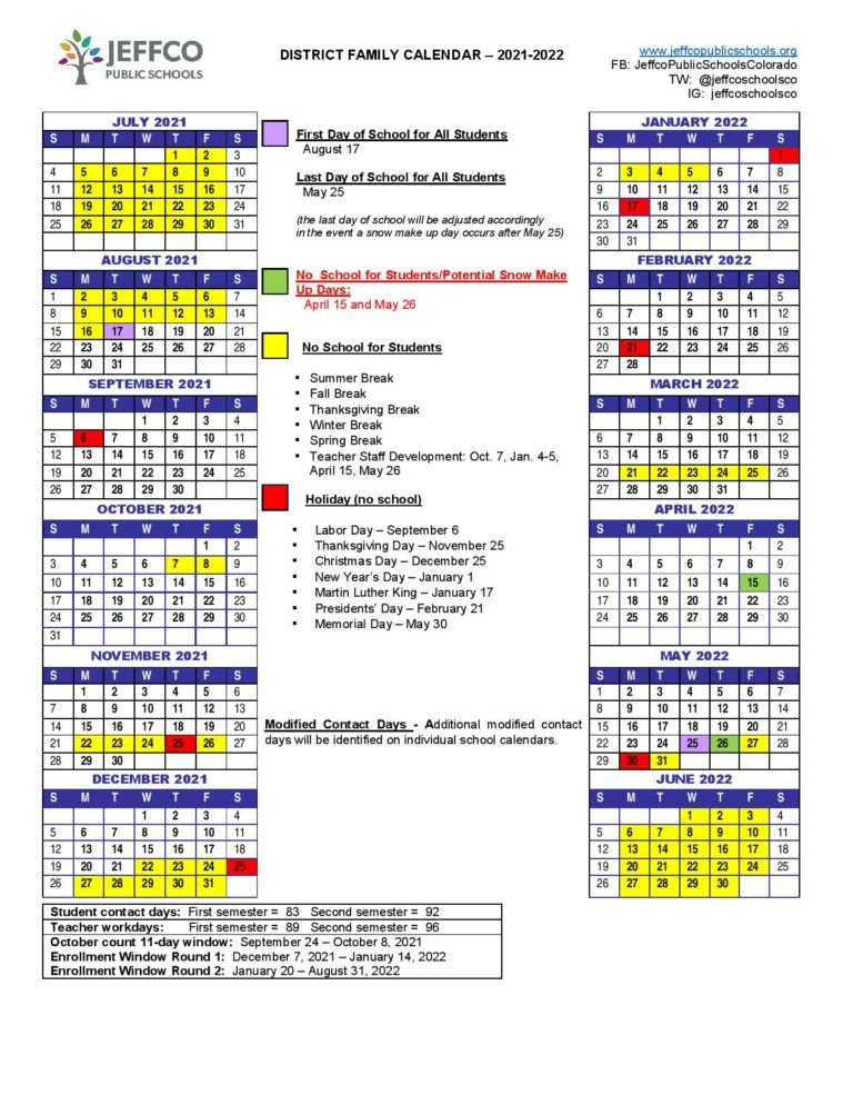 How to School Calendar 2022 Edmonton