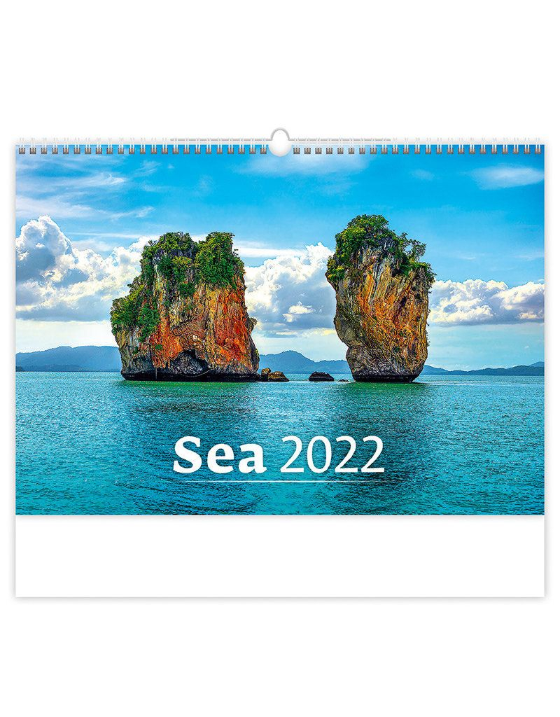 Kalpa Wall Calendar 2022 Sea 45 X 31.5 Cm.
