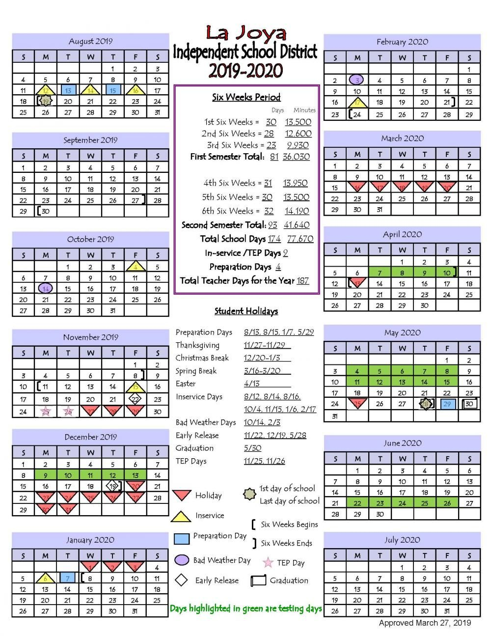 La Joya Isd Calendar 2022-2023 - February 2022 Calendar