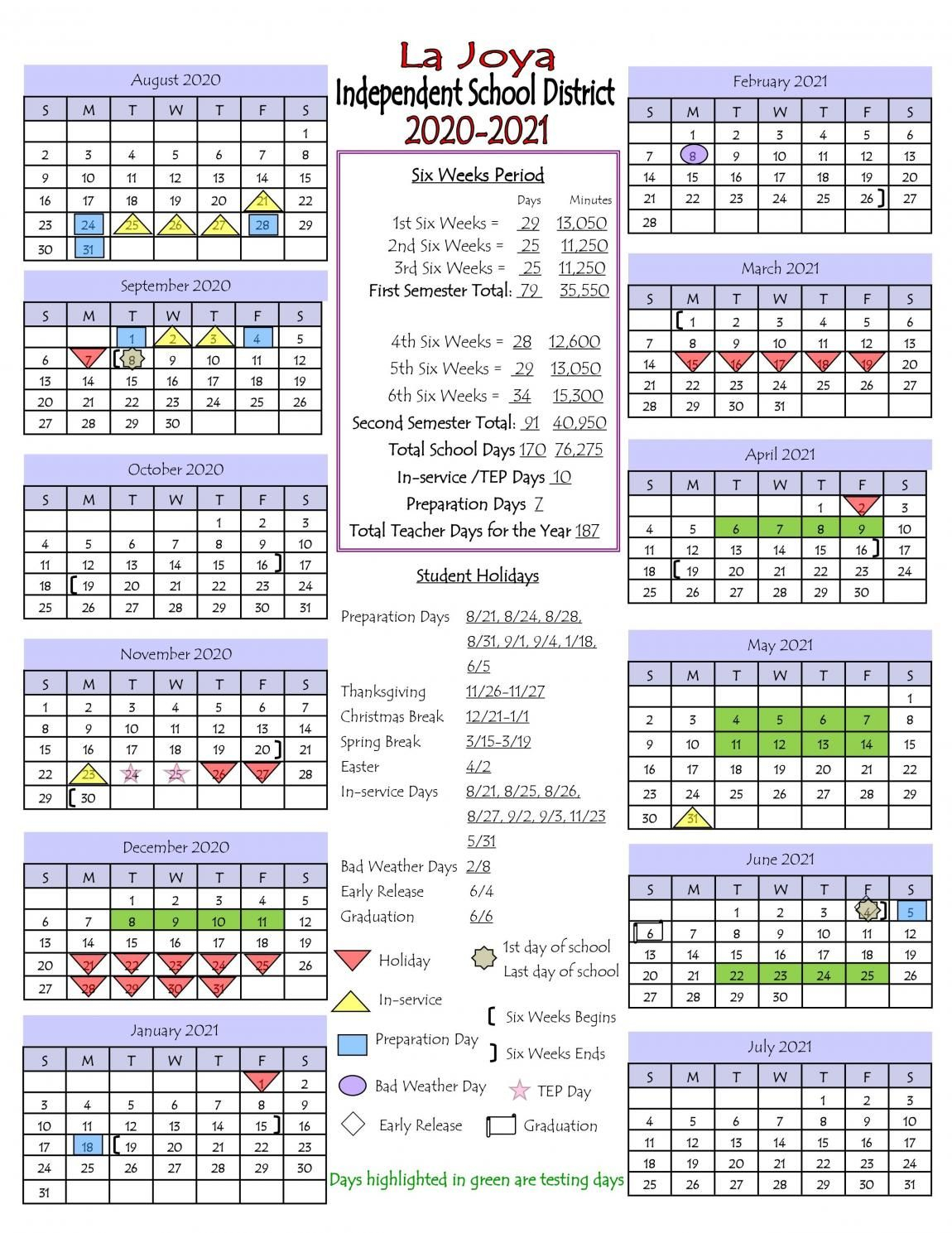 La Joya Isd Calendar 2022-2023 - February 2022 Calendar