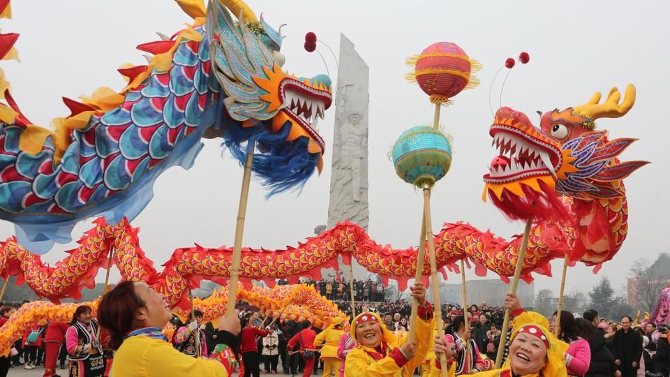 Landmarks Around The World Light Up For Chinese Lunar New Year