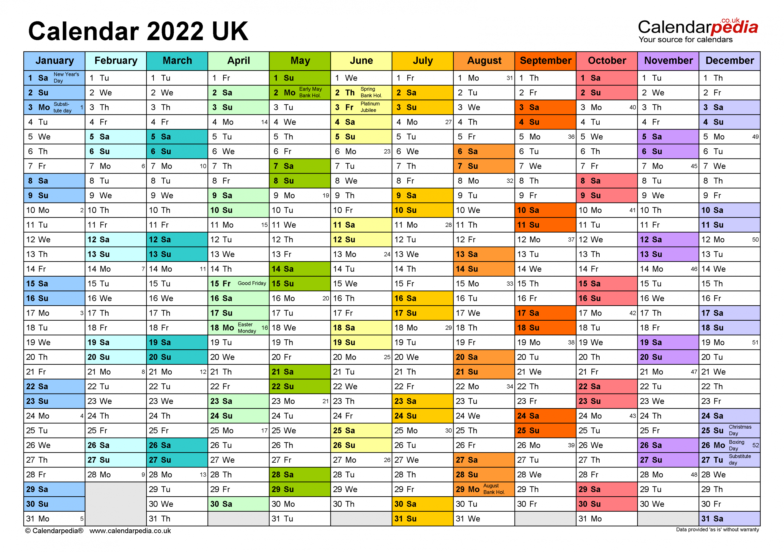 Libreoffice 2022 Calendar - January Calendar 2022
