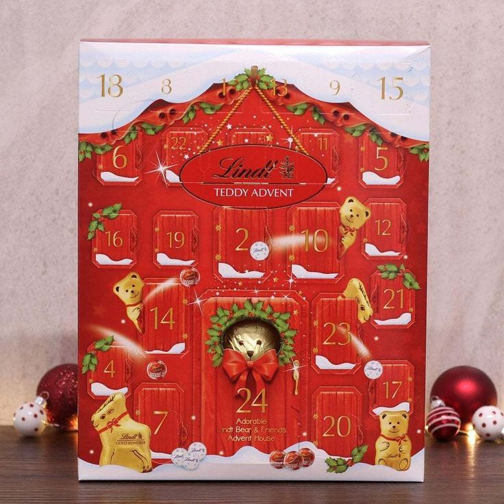 Lindt Teddy Advent Calendar 250G | Lindt Advent Calendar