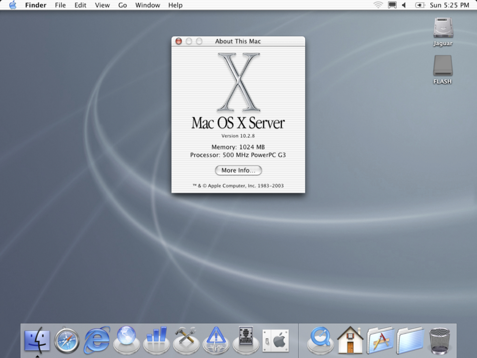 Mac os x 10.2 Jaguar