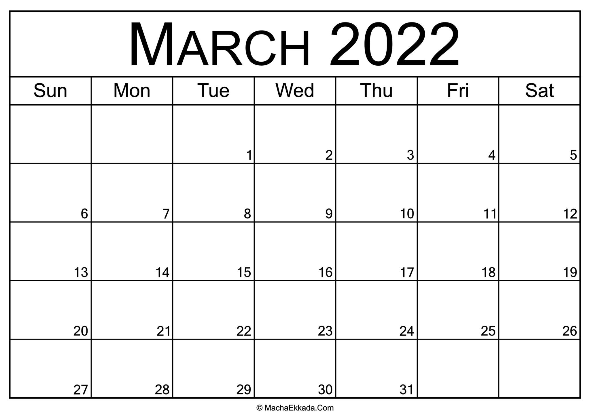 March 2022 Calendar Google - Latest News Update