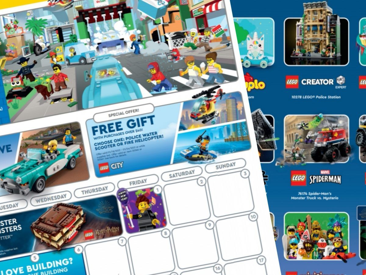 March Lego Store Calendar Confirms Amelia Earhart Gwp