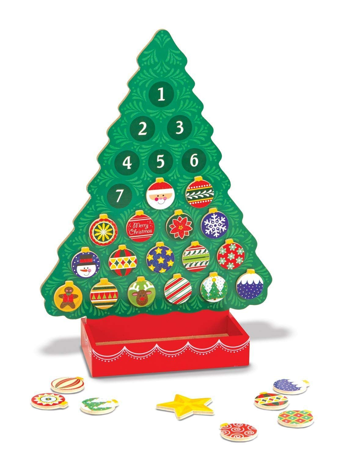 Melissa + Doug Wooden Advent Calendar - Only $10.99