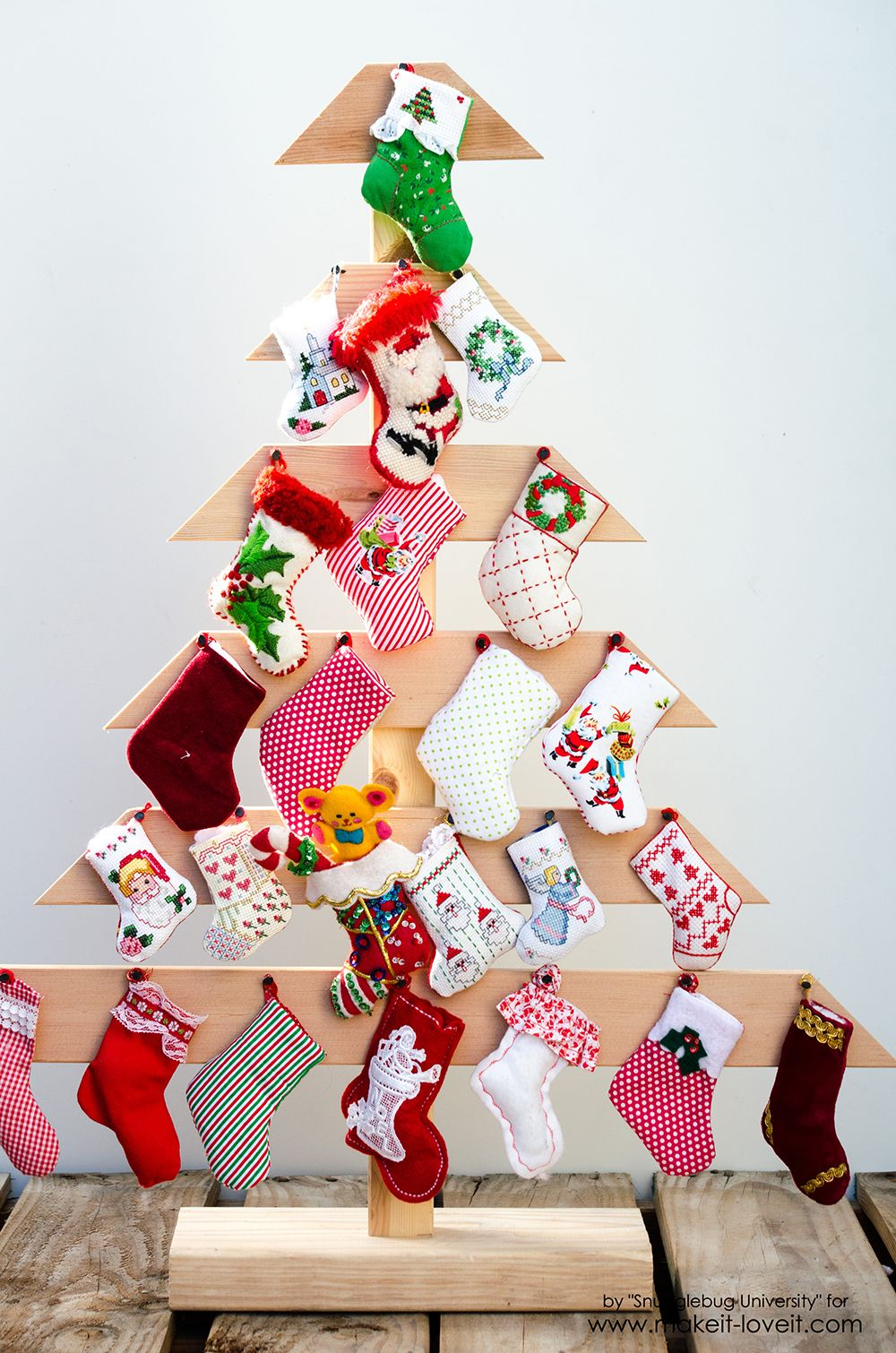 Mini Stocking Advent Calendar | Make It And Love It