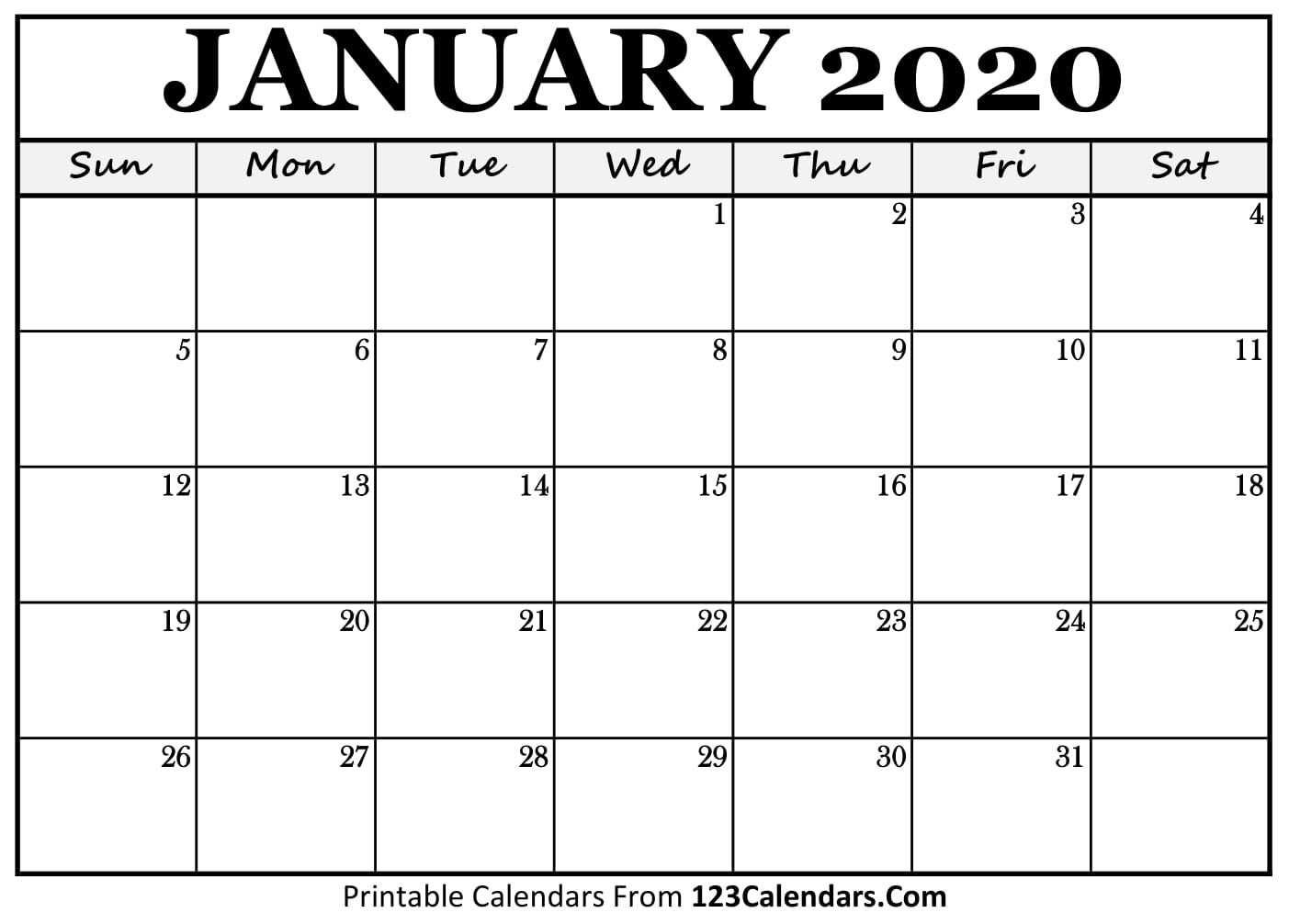 Monthly Calendar To Type Into | Ten Free Printable