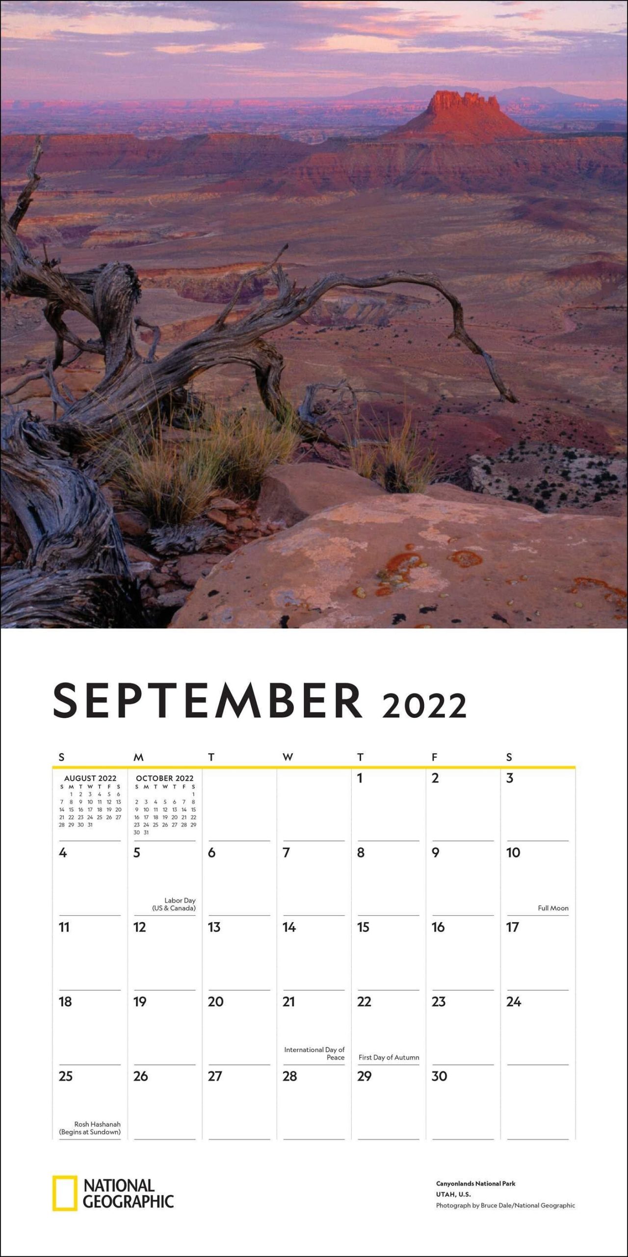 National Parks Calendar 2022