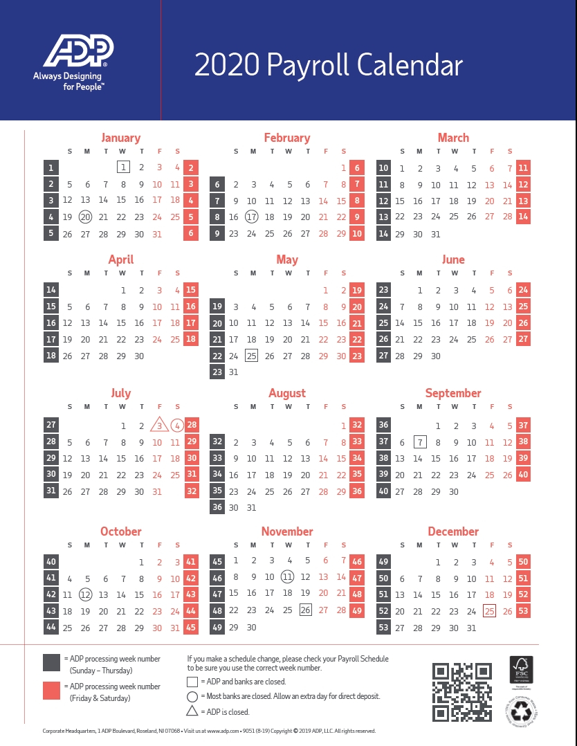 Opm Pp Calendar 2020 - Template Calendar Design
