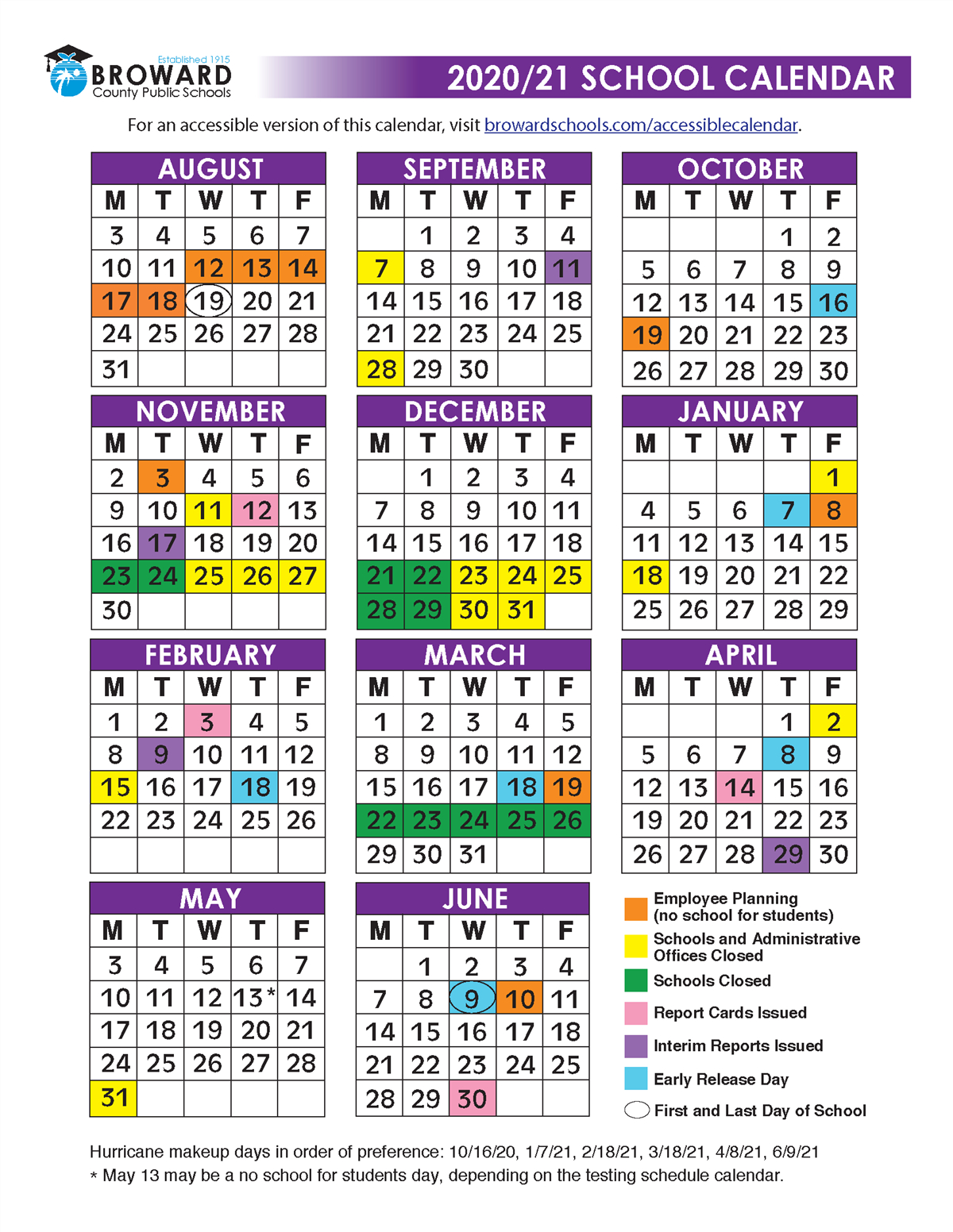 The School Calendar 2022 Hillsborough County