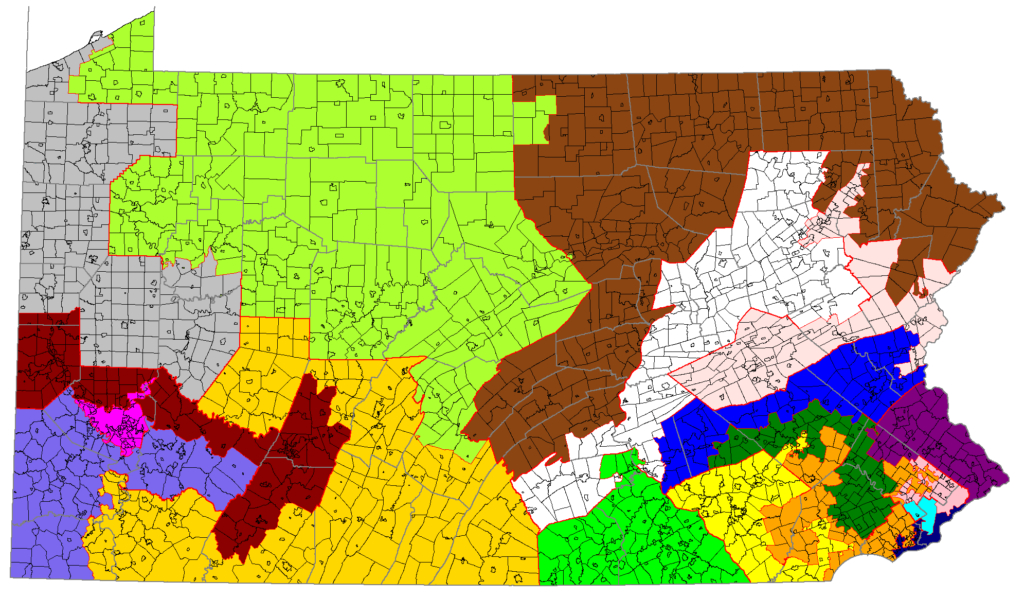 Pa Congressional Districts Real - Pump