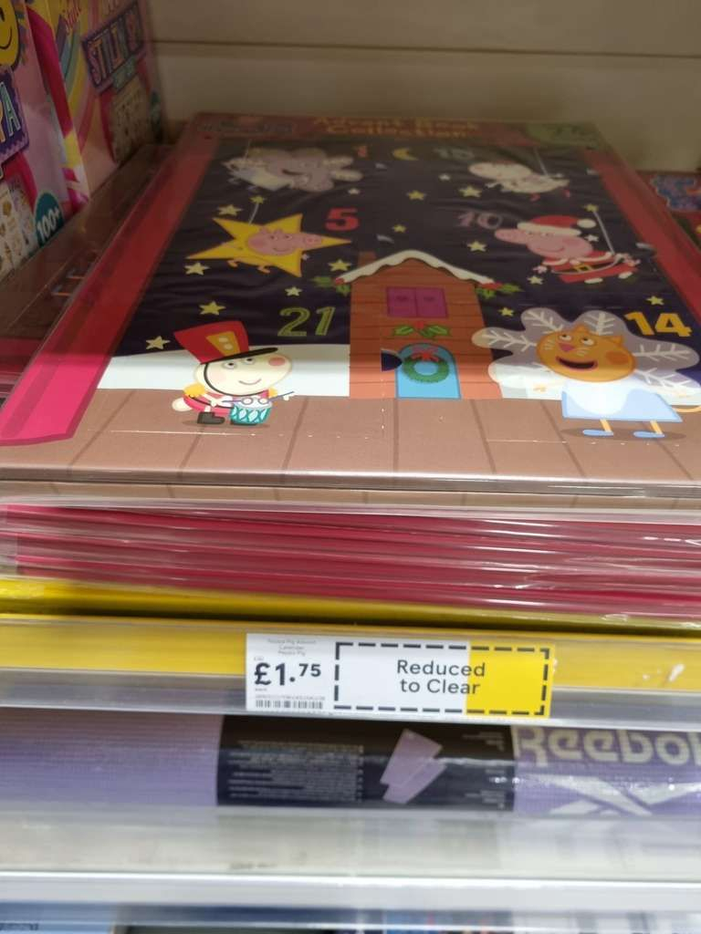 Peppa Pig Book Advent Calendar £1.75 Instore @ Tesco