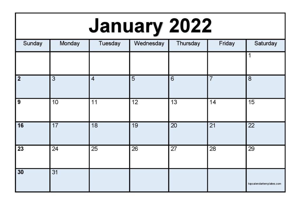 Free Printable Calendar December 2022 And January 2022