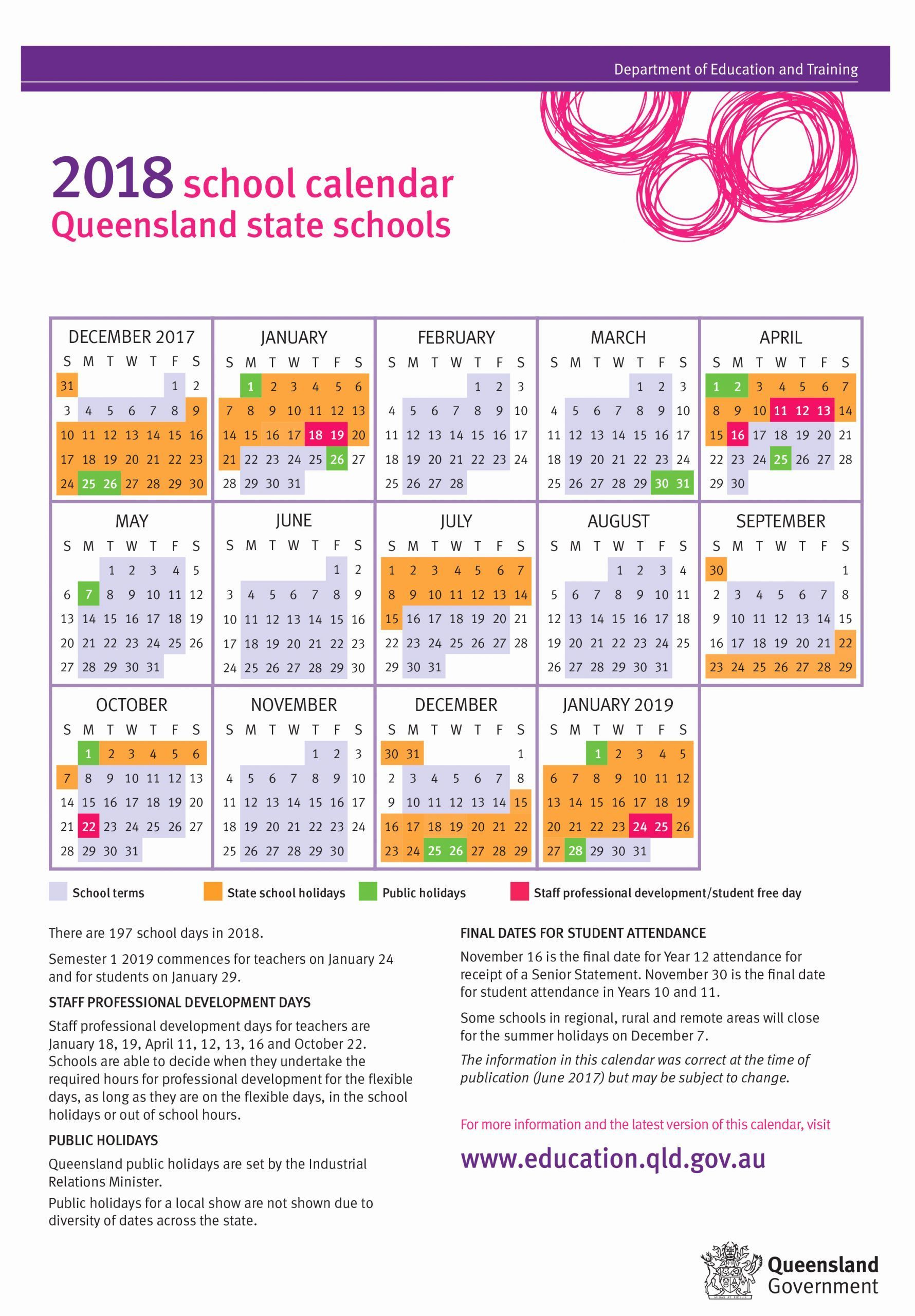 Qld School Holidays Calendar 2021 - 2022 | Qld School