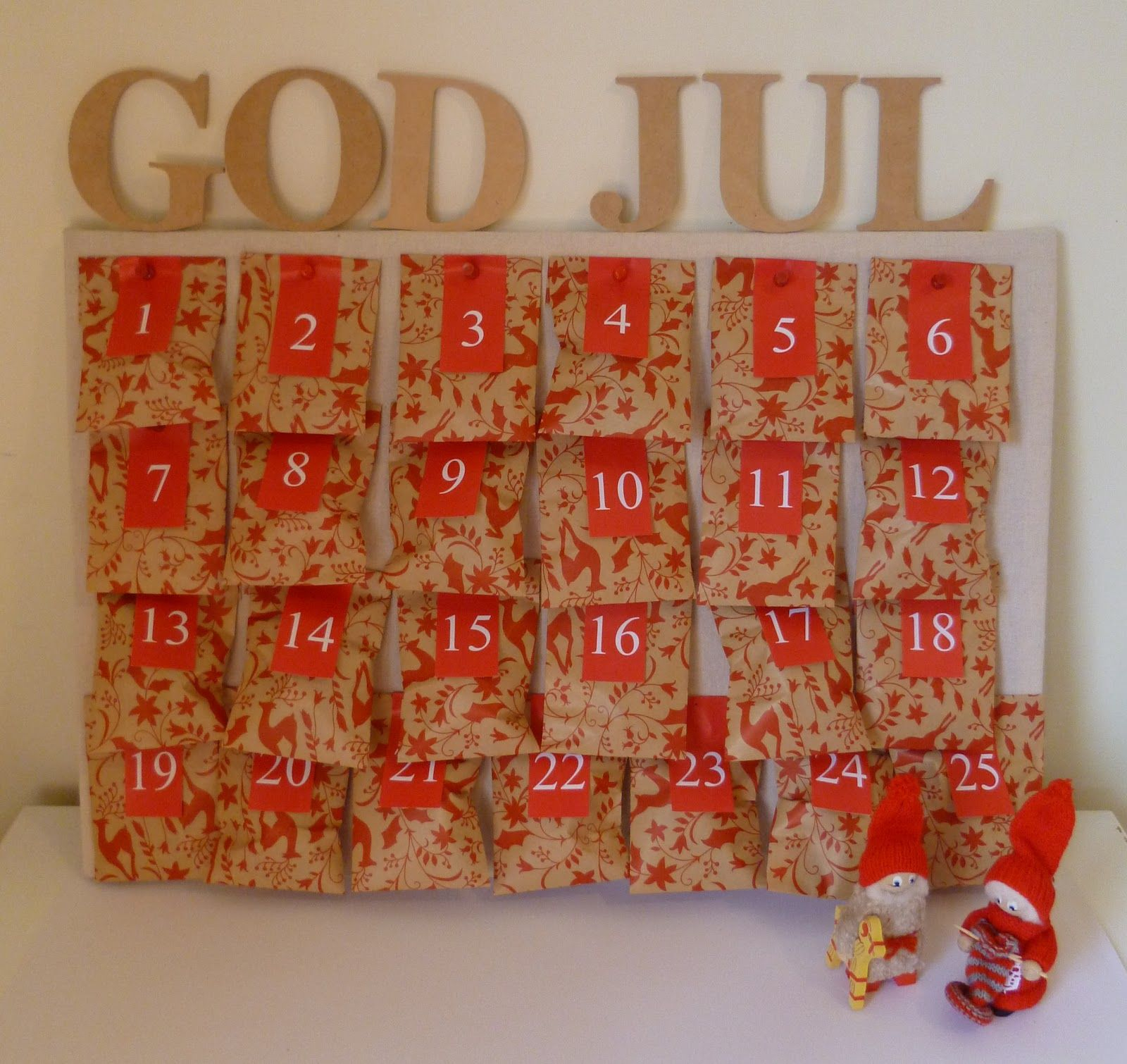 Revision Design: Diy Christmas Advent Calendar