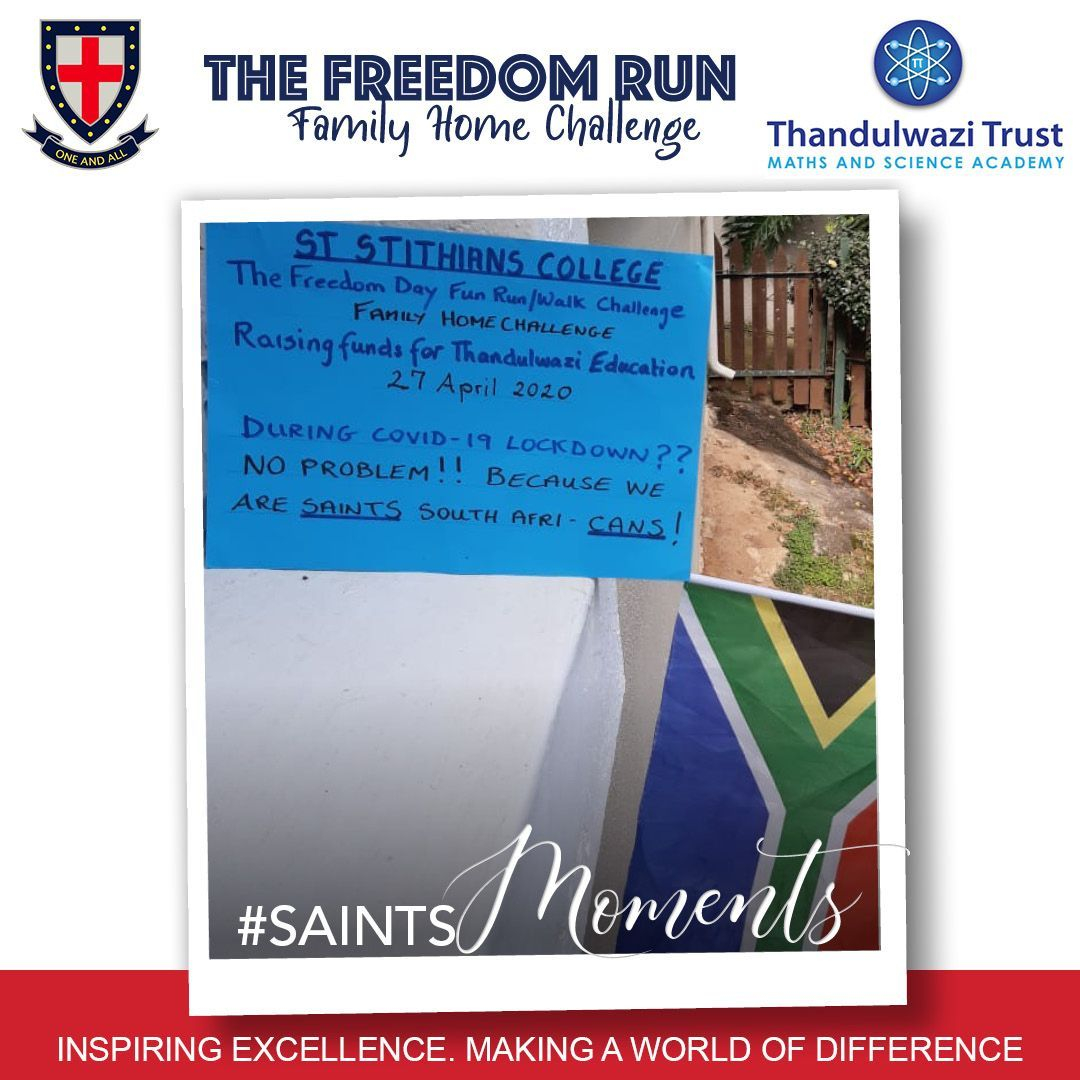 Saints Freedom Day Run For Thandulwazi - News - St