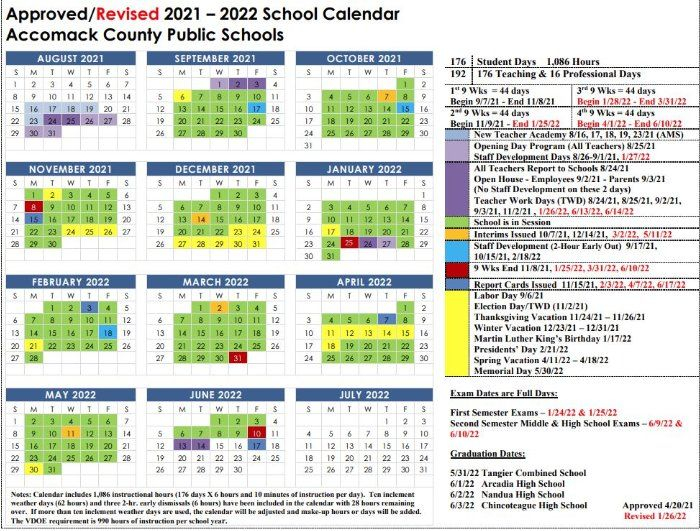 Shs Academic Calendar For 2022