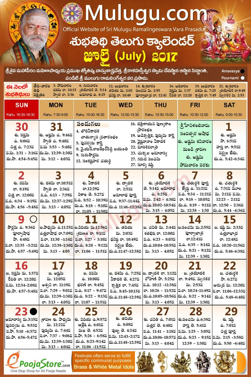 Effective Telugu Calendar Of 2022