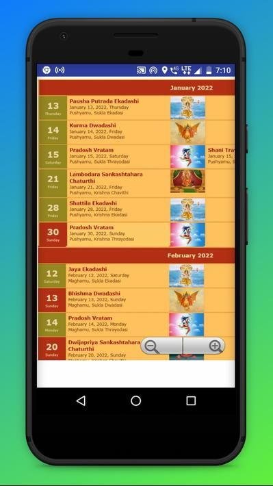 Telugu Calendar 2022 With Holiday And Festival For Android