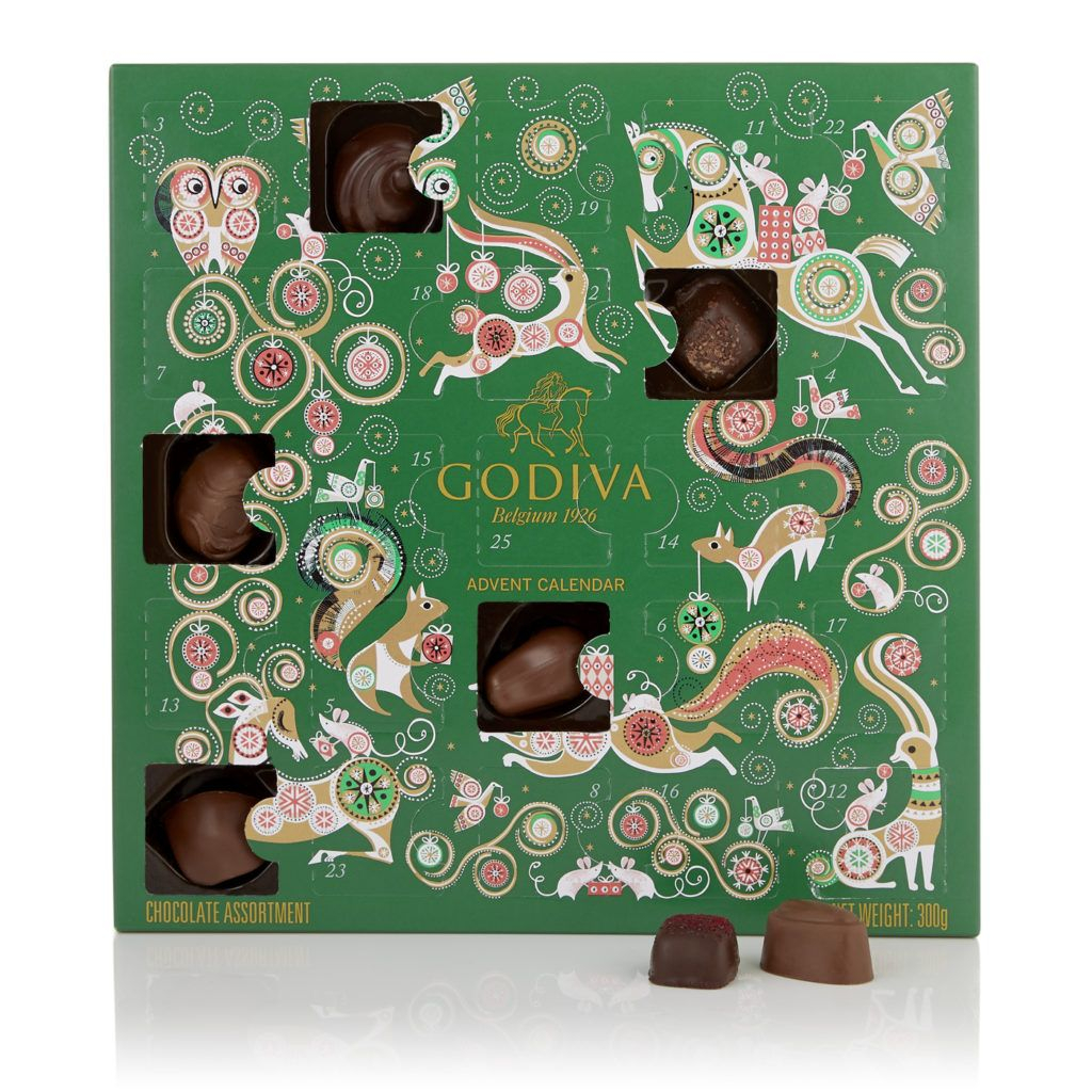 The Godiva Advent Calendar Is A Dream For Chocoholics