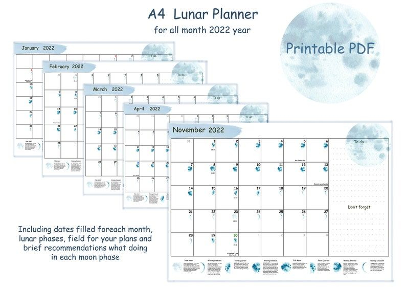 Uk Lunar Calendar 2022