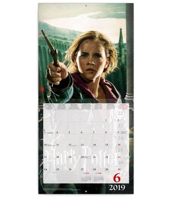 Wall Calendar Harry Potter 2019