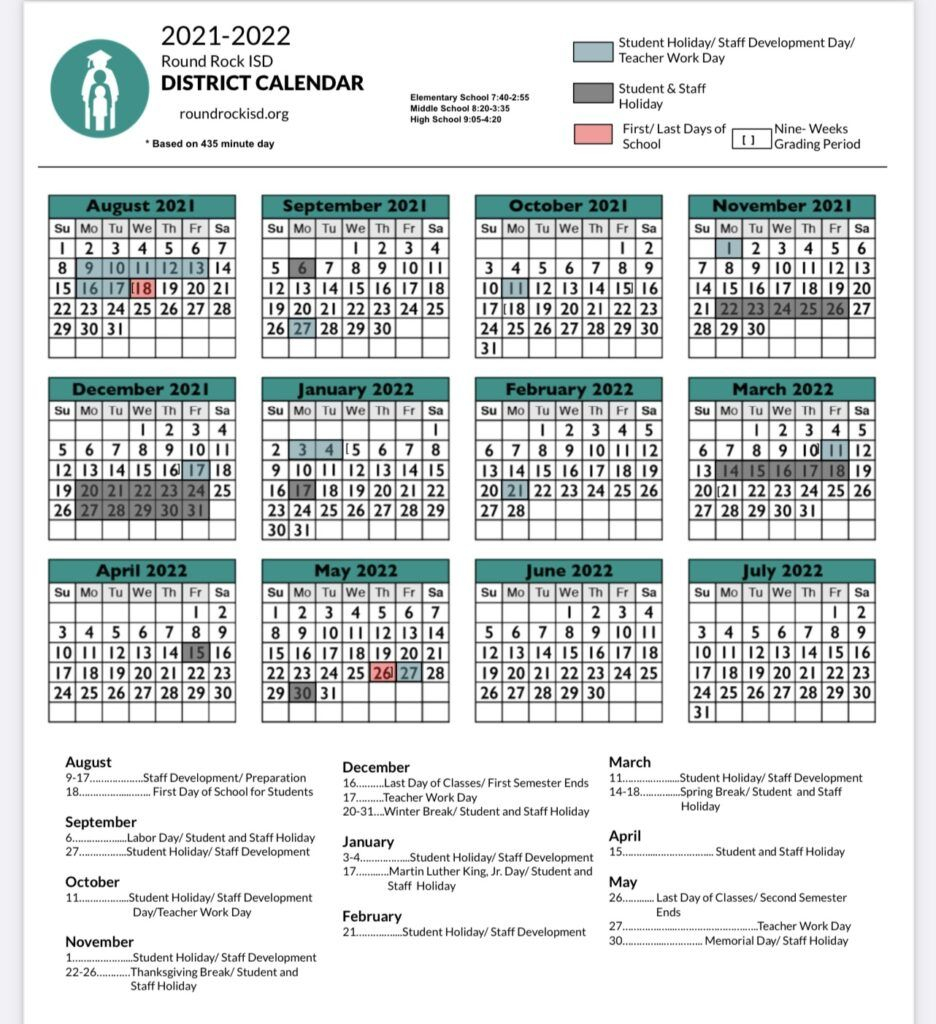 What You Need To Know About The Rrisd Academic Calendar