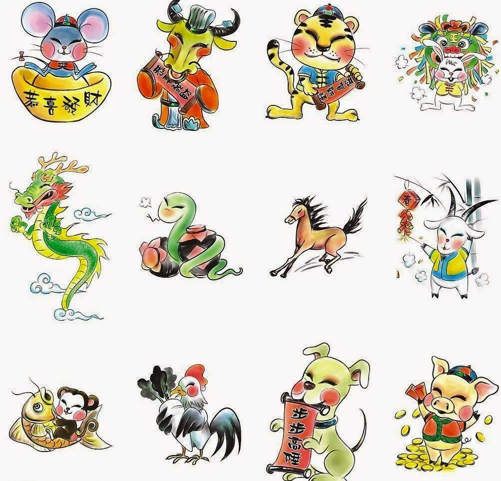 Year Chinese Calendar Animals | Ten Free Printable