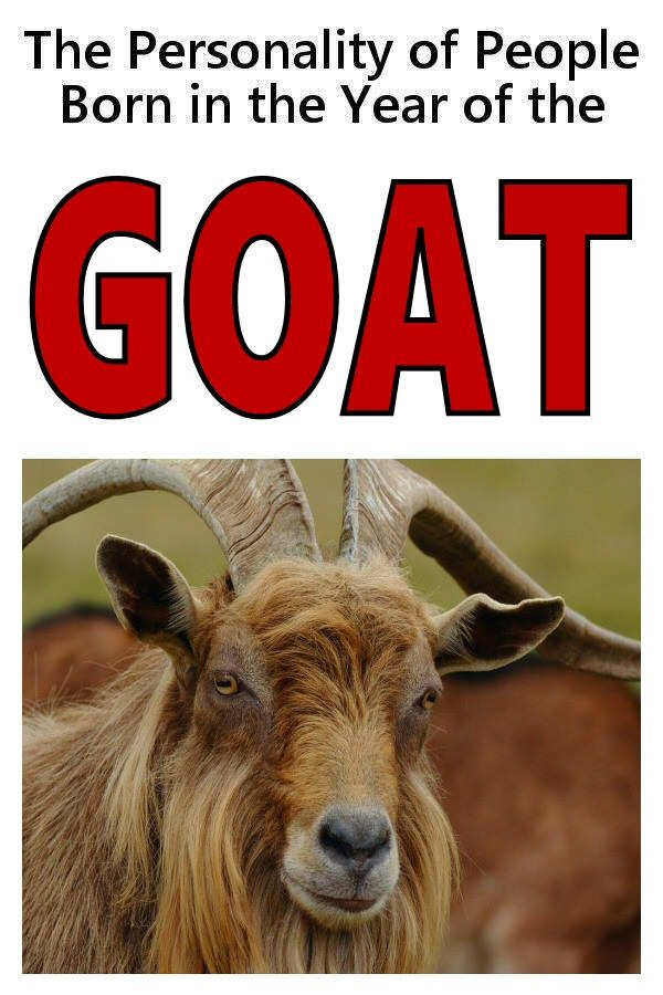 Year Of The Goat - Personality Of People Born In The Year