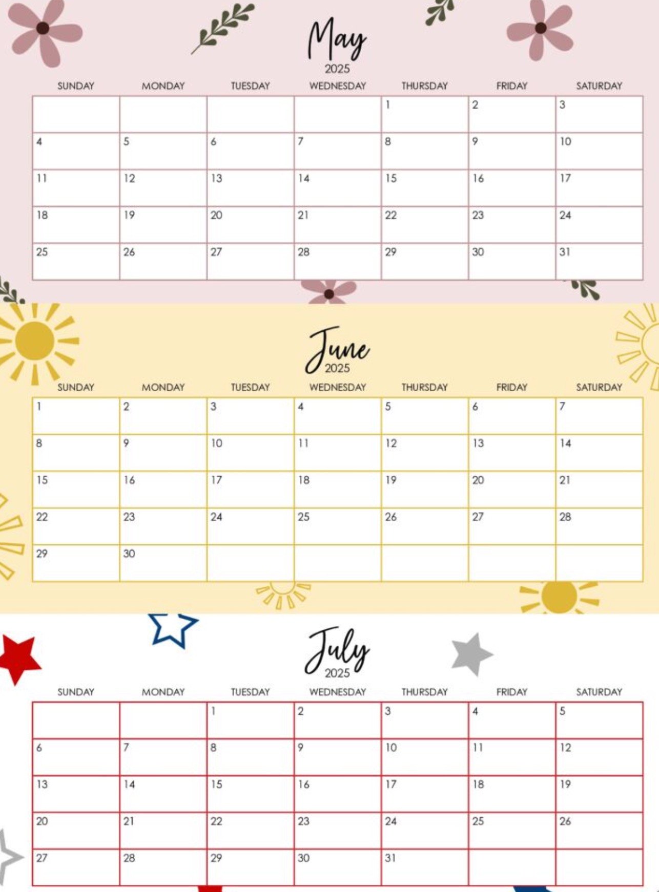 2025 3 month calendar printabulls 2025 3 month calendar printabulls
