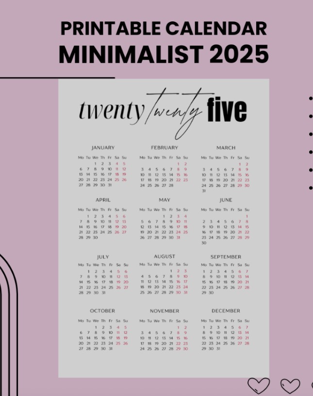 2025 calendar aesthetic purple with lines 2025 calendar aesthetic purple with lines