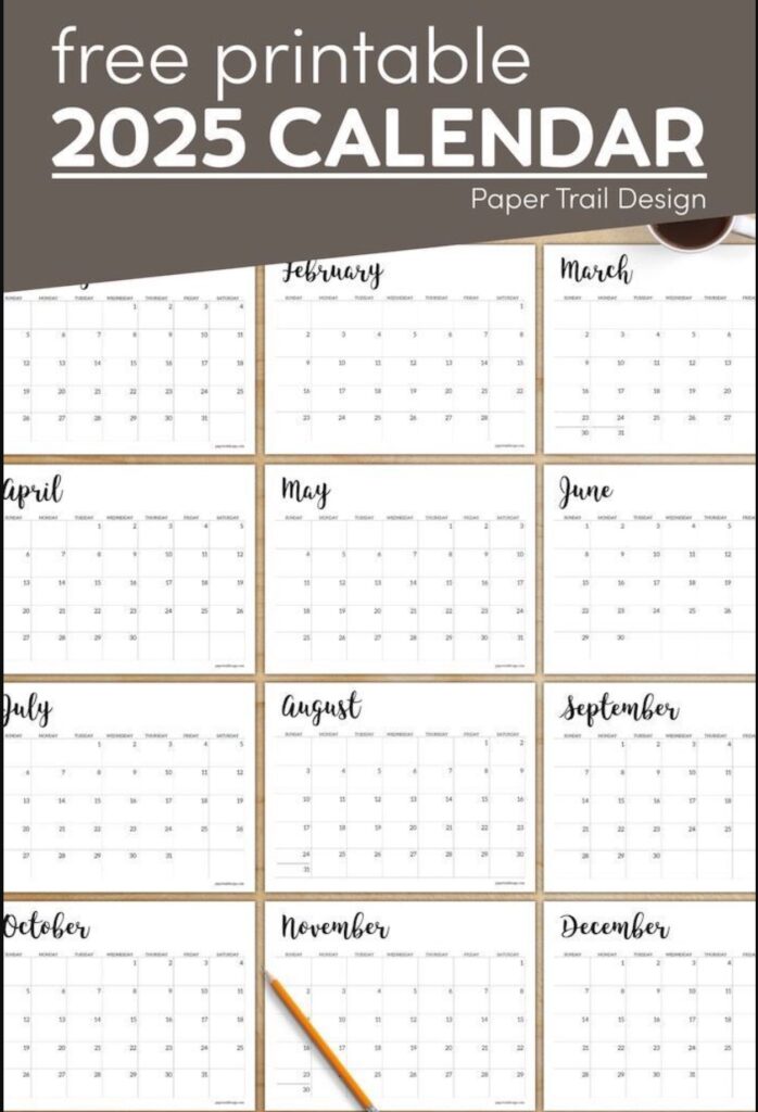 Custom Editable 2025 Calendars Custom Editable 2025 Calendars
