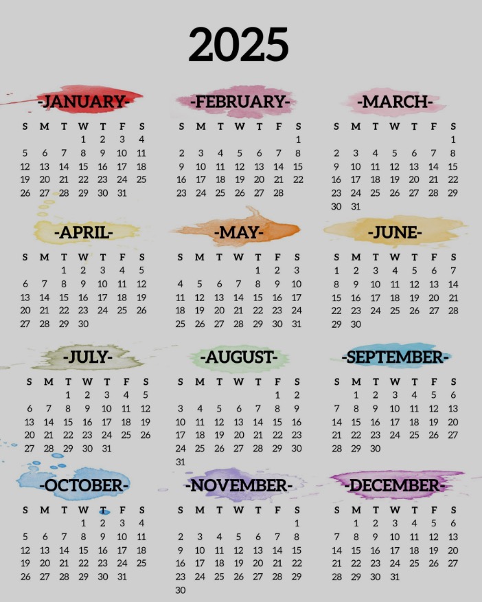 Free 2025 Printable Calendar One Page – Simple, Clean, and Ready to Download