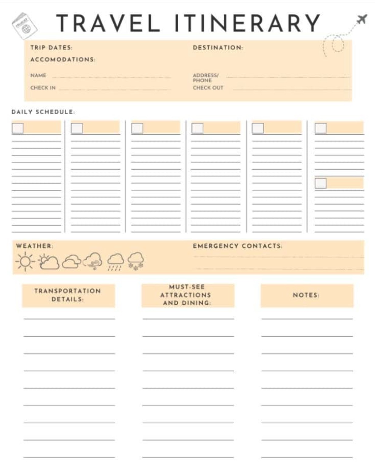 free printable vacation planner 2025 free printable vacation planner 2025