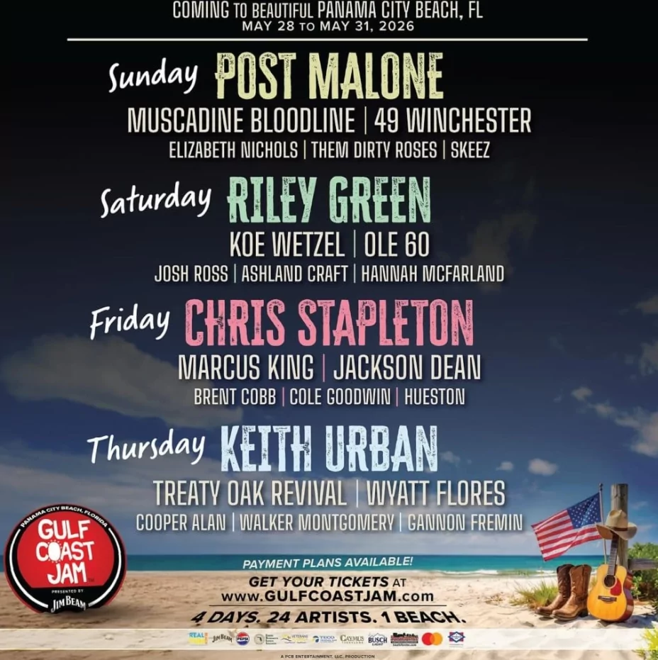 2026 music festival calendar concert schedule
