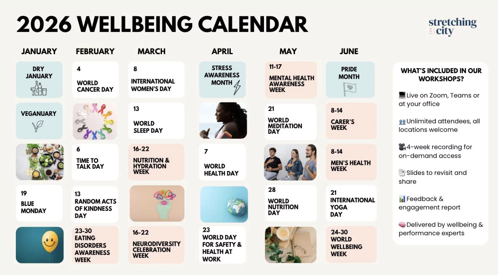 2026 observance calendar awareness days and months