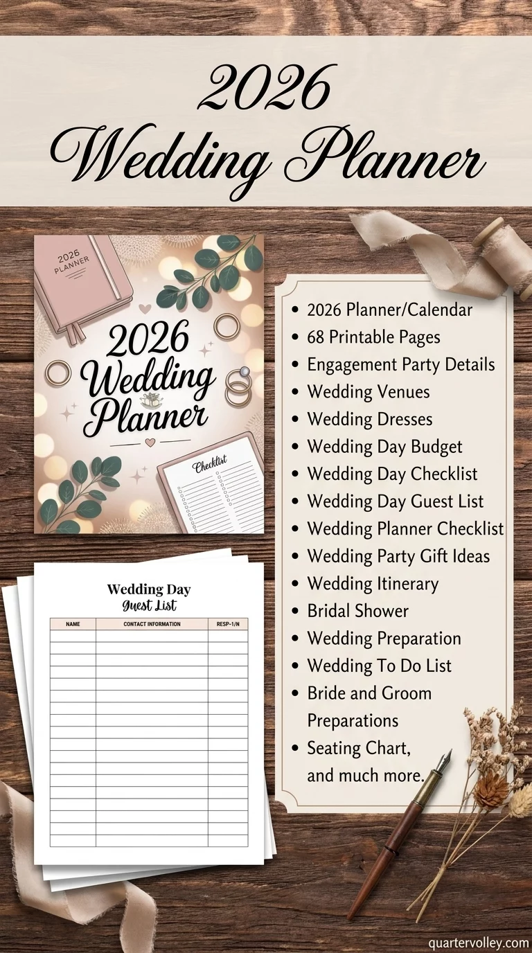 Wedding Organizer Checklist